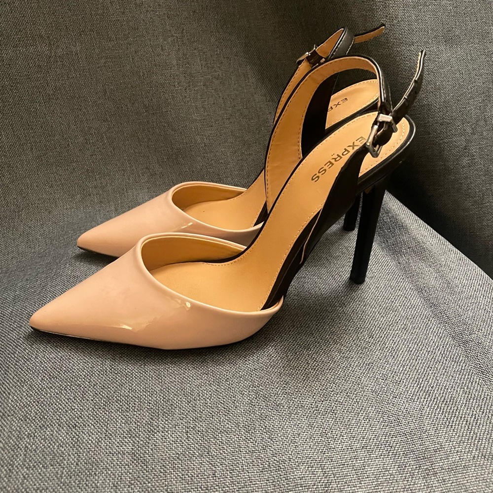 Express Nude high heels